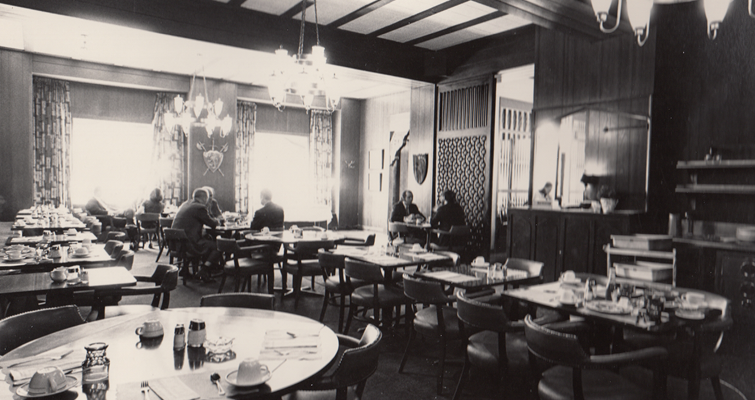 historic dining room
