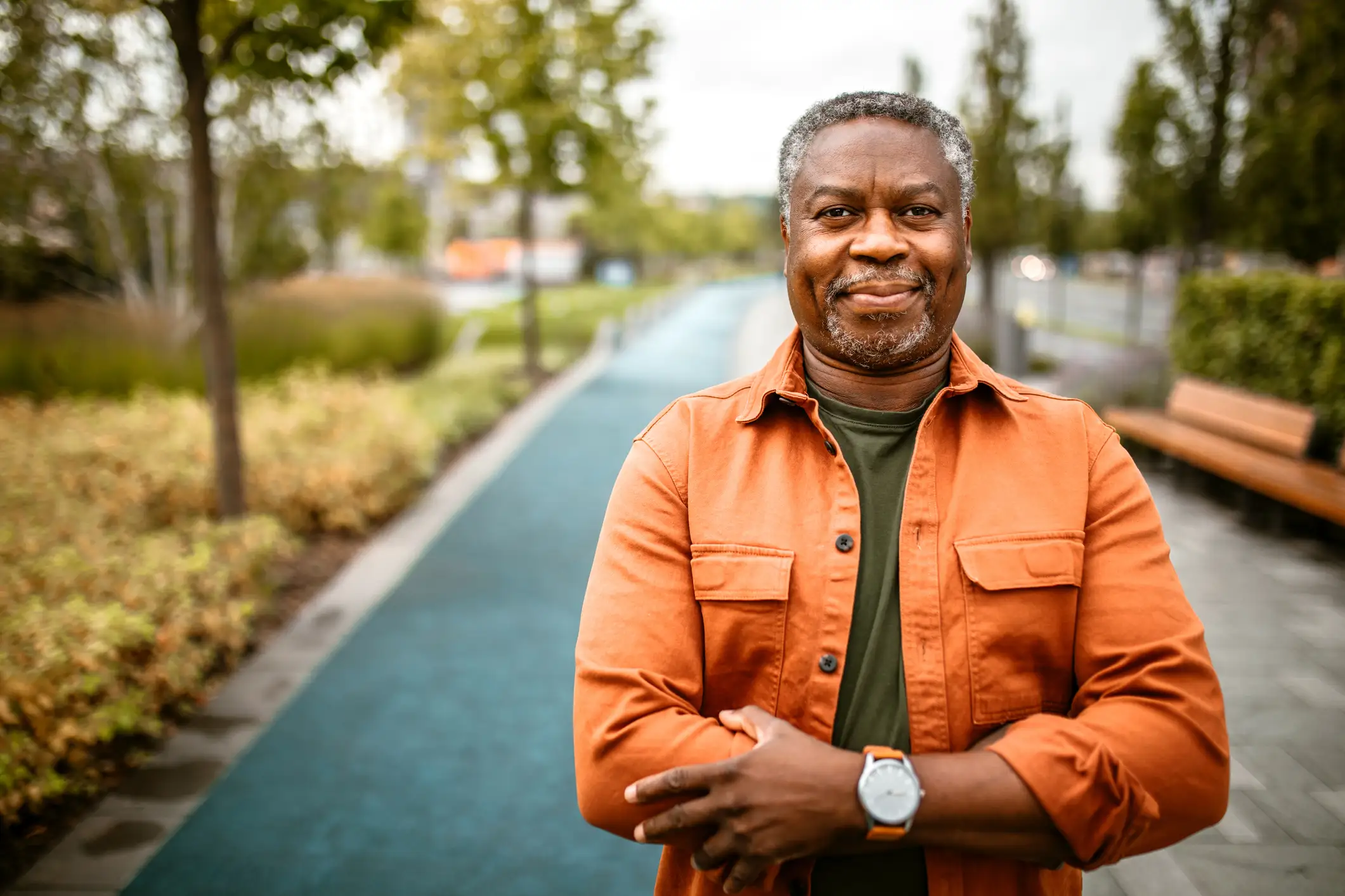 iStock-1385216844 Senior man outdoors